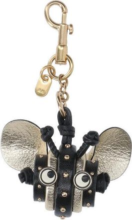Anya Hindmarch Bee Keychain Charm - Black