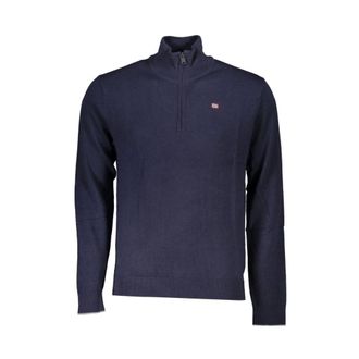 Napapijri Hombre, Jerseys, Azul, Talla: M