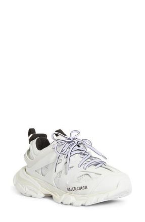 Balenciaga Track Sneaker in White/Black at Nordstrom, Size 6Us