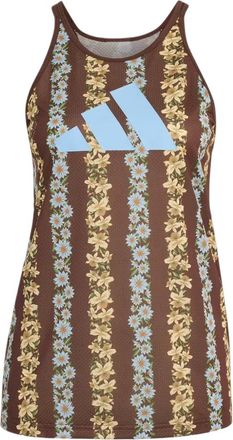 adidas (WMNS) adidas x Farm Rio Training Tank Top Asia Sizing Auburn Clear Sky Multicolor KU2067
