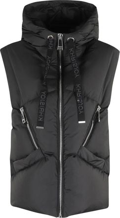 Khrisjoy Dames, Jassen, Zwart, Maat: XS Nylon