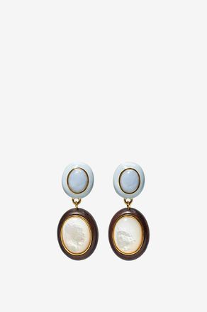 Lizzie Fortunato Ohrh&auml;nger Papaya Pearl