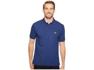 Lacoste L1212 Classic Pique Polo Shirt Mens Short Sleeve Knit Methylene : 7 (2XL), Cotton/Pique