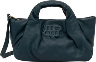Munthe Lixia Tote - Dames - Handtassen - Groen - ONE Size - Katoen - Tassen