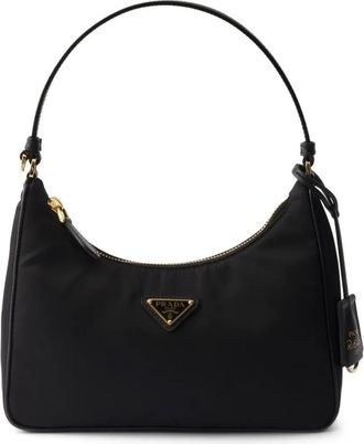 Prada Mini Re-Edition 2005 In Re-Nylon And Saffiano Bags