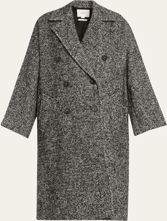 Vince Double-Breasted Overcoat
