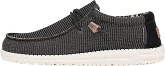 Hey Dude Mens Wally Eco Sox Shoe In Sox Charcoal