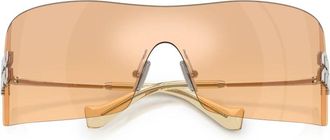 Miu Miu MU B53S Zonnebril - Dames - Zonnebrillen - Grijs - 44 MM - Accessoires