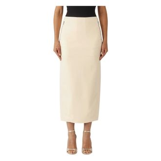 Maison Margiela Dames, Rokken, Beige, Maat: XS