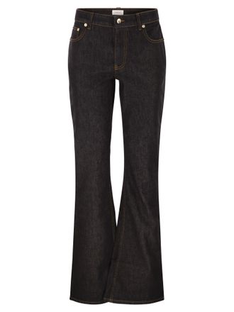 Fabiana Filippi 5-pocket Denim Trousers With Flare