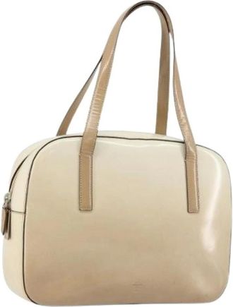 Prada Pre-owned Handbags, female, Beige, Size: ONE SIZE Pre-owned Vintage Handbag