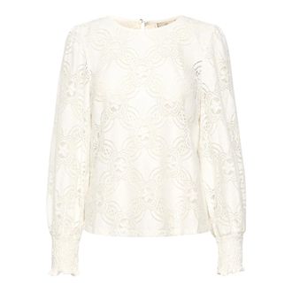 Kaffe Tops - Blouses & Shirts - Mujer - Blanco - 2XL