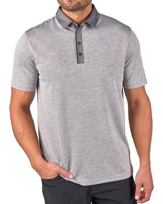 Black Clover Kingsmen Polo in Charcoal at Nordstrom, Size Xx-Large