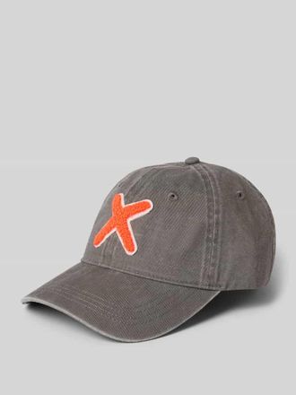 Unio Hamburg Base Cap mit Allover-Logo-Print Modell Kobe in Hellgrau, Gr&ouml;&szlig;e 1