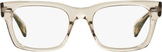 Oliver Peoples Ryce 51mm Square Optical Glasses in Grey at Nordstrom