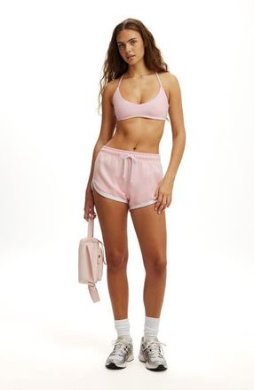 Cotton On Womens Active Summer Fleece Volley Short in Cherry Dream at Nordstrom, Size X-Small