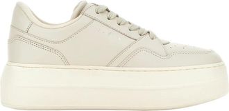 Hogan Sneakers, female, Beige, 6 UK, High Sole White Trainers