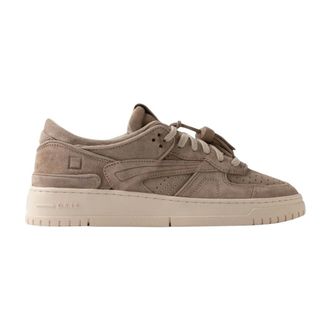 D.A.T.E. Torneo Suede - - Shoes - Uomo - Beige - 41 EU