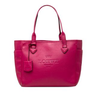 Loewe Pre-owned Loewe Leather Heritage Tote Ladies PBMZ1S73C6SB1VSA