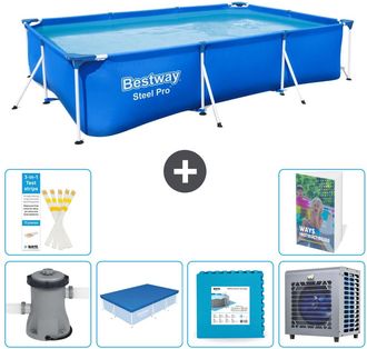 Bestway Piscina Bestway Steel Pro Rectangular - 300x201x66 Cm - 7-piezas S290