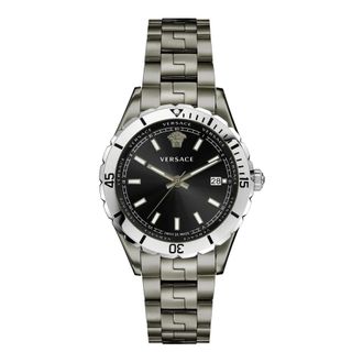Versace Hellenyium 42mm Ve3A00620 - Heren - Accessoires - Grijs - Maat: ONE Size