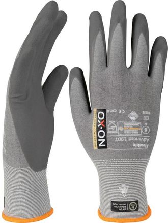 OEM Avanzado 1907 Glove De Protecci&oacute;n Contra El Corte Flexible De 1907. Gr.11 (por 12)