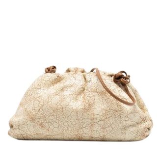Bottega Veneta Pre-owned Clutches, female, Brown, Size: ONE SIZE Pre-owned The Mini Pouch