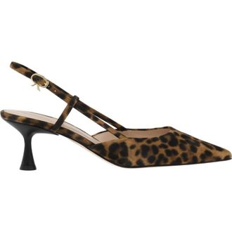 Gianvito Rossi Ascent 55 Slingback in Brown at Nordstrom, Size 40.5