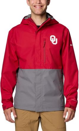 Columbia Mens Columbia Crimson Oklahoma Sooners Field Bound Omni-Tech Full-Zip Jacket at Nordstrom, Size Xx-Large