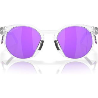 Oakley HSTN 52mm Irregular Sunglasses in Violet at Nordstrom