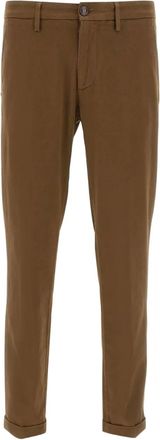 Re-hash Pantaloni con tasche a filetto - Marrone