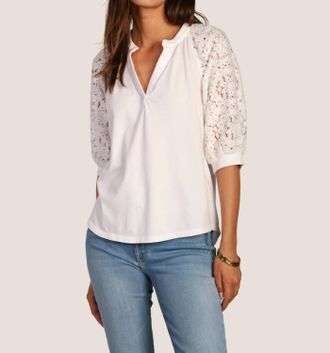 Dylan Womens Jolie Blouse In White