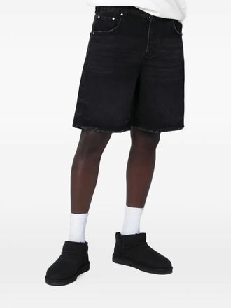 Represent tailored denim shorts - men - Fabric - 32 - Black