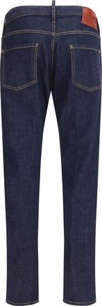 Dsquared2 Mens Jeans Stretch Cotton Navy Blue