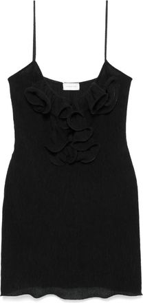 Magda Butrym Abito corto smanicato - Nero