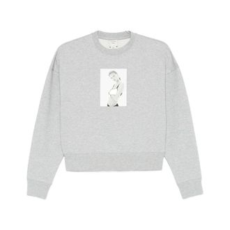 Calvin Klein Mujer, Sudaderas, Gris, Talla: S