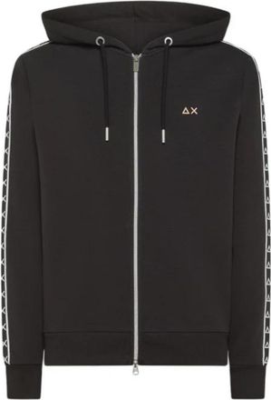 Sun 68 Sweatshirt met rits - Heren - Vesten met rits - Zwart - 2XL - Hoodies & sweatvesten
