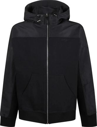 Givenchy Jassen, Heren, Zwart, L, Windbreaker Hoodie