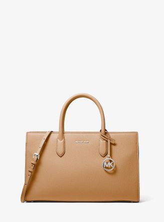 Michael Kors Scarlett Medium Textured Satchel