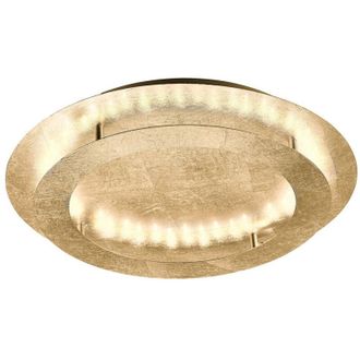 Paul Neuhaus Paul Neuhaus Nevis Plafoniera semi-incasso a LED integrata Oro 1x 18W LED 3000K