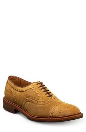 Allen Edmonds Strandmok Cap Toe Oxford in Wheat at Nordstrom Rack, Size 9.5