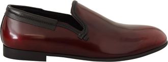 Dolce & Gabbana Loafers - Heren - Loafers - Rood - 40 1/2 EU - Schoenen