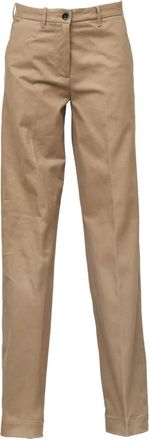 Nine In The Morning Breezy Chino Broek - Dames - Chinos - Beige - W29 - Katoen - Broeken