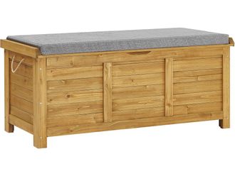 Habitat et Jardin Habitat Et Jardin - Cassetta Da Giardino In Legno gana - 125 X 60 X 54 Cm - Marrone