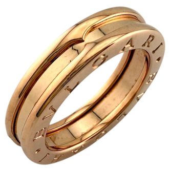 Bulgari Pink Gold Pink Gold (18K) Band Ring (Pre-Owned)