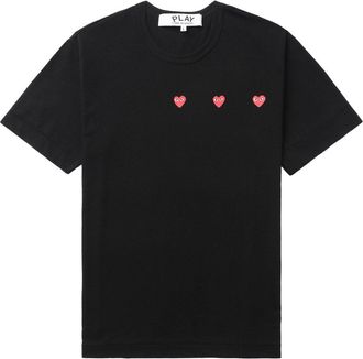Comme Des Garçons Tshirt Logo Print Knit Axt337051