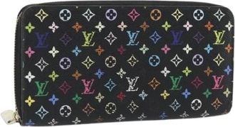 Louis Vuitton Pre-owned Aerogram Zippy Portemonnee - unisex - Vintage Accessoires - Zwart - ONE Size - Leer - Vintage
