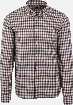 Aquascutum Mens Aquascutum Active Club Check Shirt Club Check - Size: 38