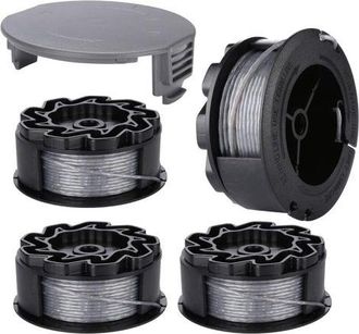OEM Carrete De Hilo Para Desbrozadora Bosch Universalgrasscut 18 18-26 18-260 F016800570 Con Tapa (4 Piezas)