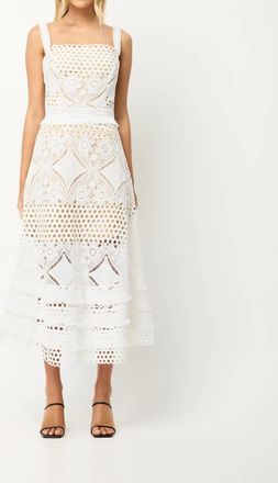 Elliatt Boracay Dress In White